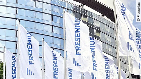 Fresenius-Flaggen