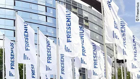 Fresenius-Flaggen