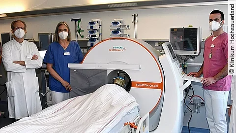 Mobiler Kopf-CT-Scanner