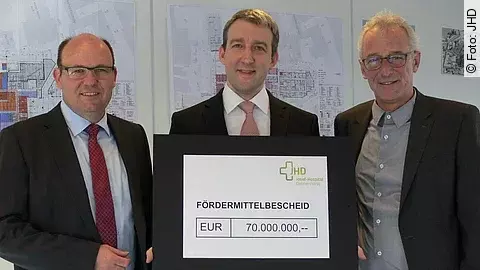 Fördermittelbescheid Josef-Hospital Delmenhorst