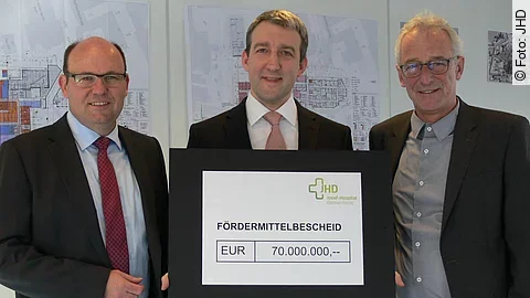 Fördermittelbescheid Josef-Hospital Delmenhorst