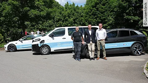 Elektro-Ladestationen Luisenklinik