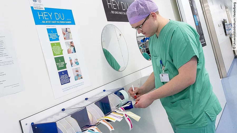 OP-Flur Universitätsklinikum Heidelberg
