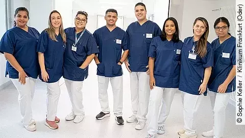 Internationale Gesundheitsfachpersonen Gruppenfoto