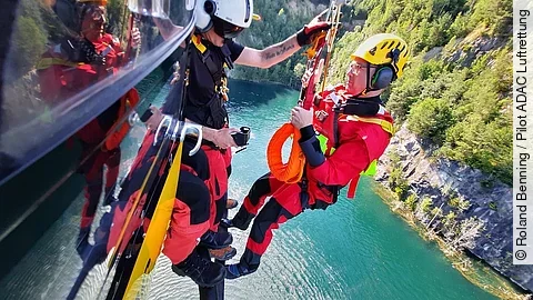 Training der Wasserrettung,Dr. Christoph Kerscher