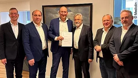 Vertragsunterzeichnung Mediclin Specht Gruppe Vertragsunterzeichnung Mediclin Specht Gruppe