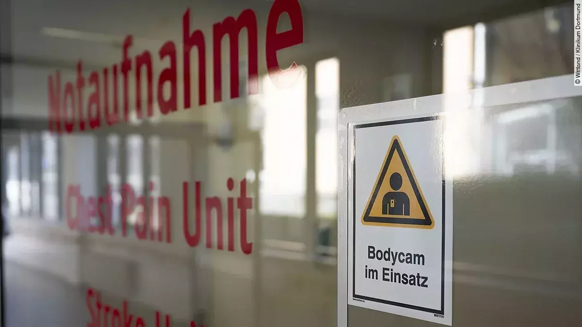 Bodycams Notaufnahme Klinikum Dortmund
