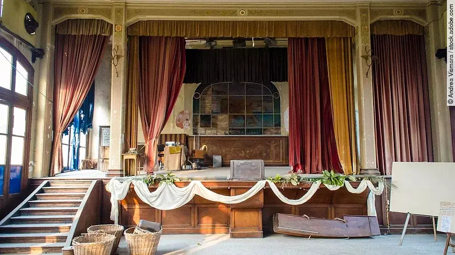 Krankenhaus „Ospedale al Mare“ auf der Insel Lido.