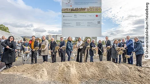 Spatenstich für das neue Herzzentrum am Universitätsklinikum Heidelberg