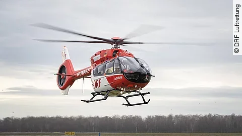 Hubschrauber H145 mit Fünfblatt