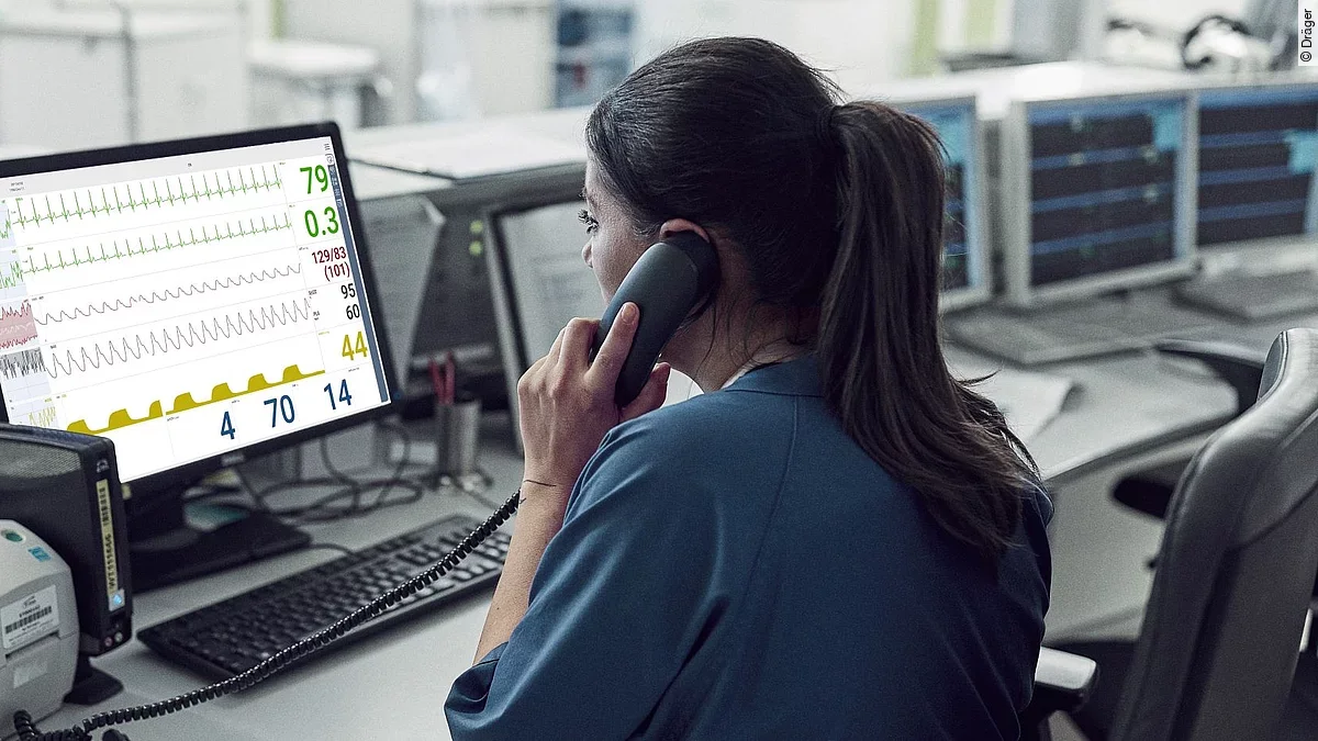 Digitale Patientenüberwachung vom Smartphone aus