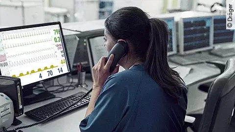 Digitale Patientenüberwachung vom Smartphone aus