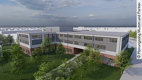 Psychiatrie-Neubau Heide