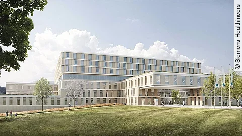 Der neue Spitalbau des KSB Der neue Spitalbau des KSB