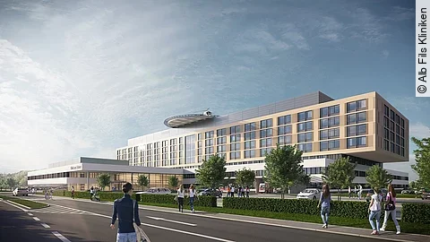 Visualisierung Klinik am Eichert