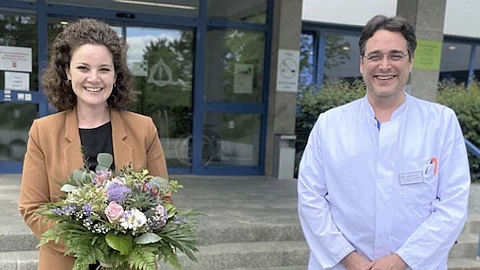 Jana Humrich und Dr. Christian Glöckner 