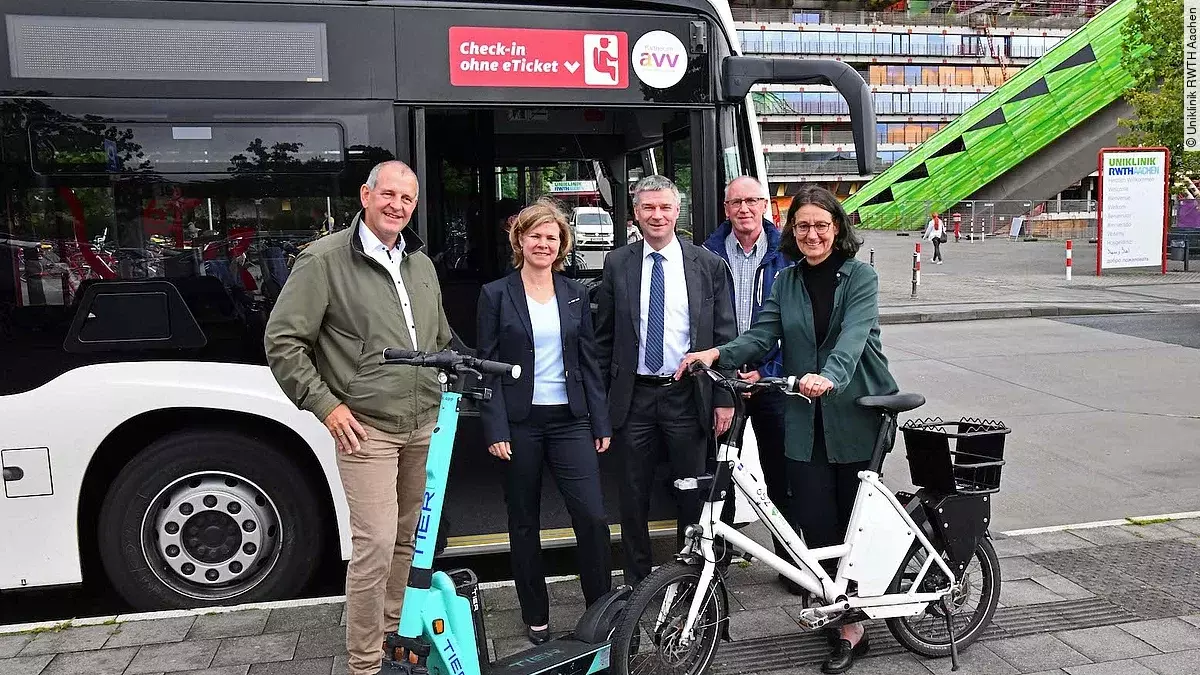 Mobilitätskonzept Uniklinik RWTH Aachen