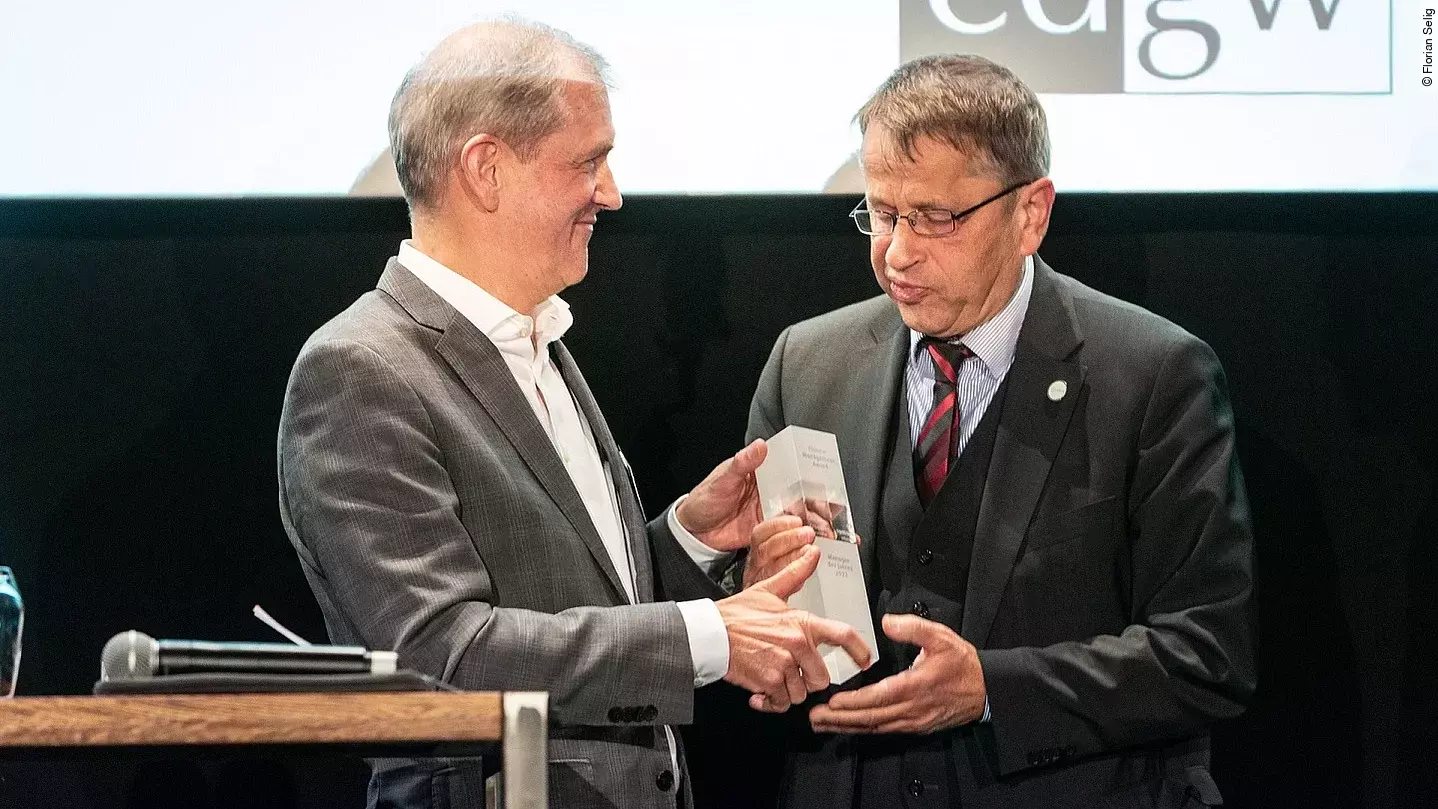 Prof. Kroemer, Manager des Jahres 2022