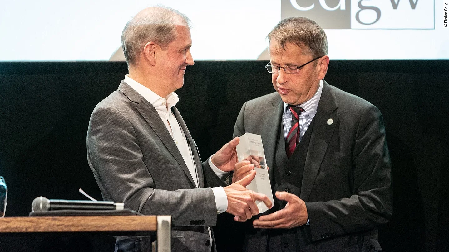 Prof. Kroemer, Manager des Jahres 2022 Prof. Kroemer, Manager des Jahres 2022