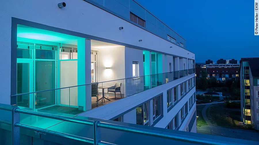 Komfortstation EKW Dachterrasse