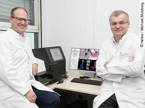 PD Dr. Ackermann und Prof. Kvasnicka 