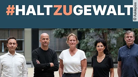 #HaltzuGewalt bei Asklepios