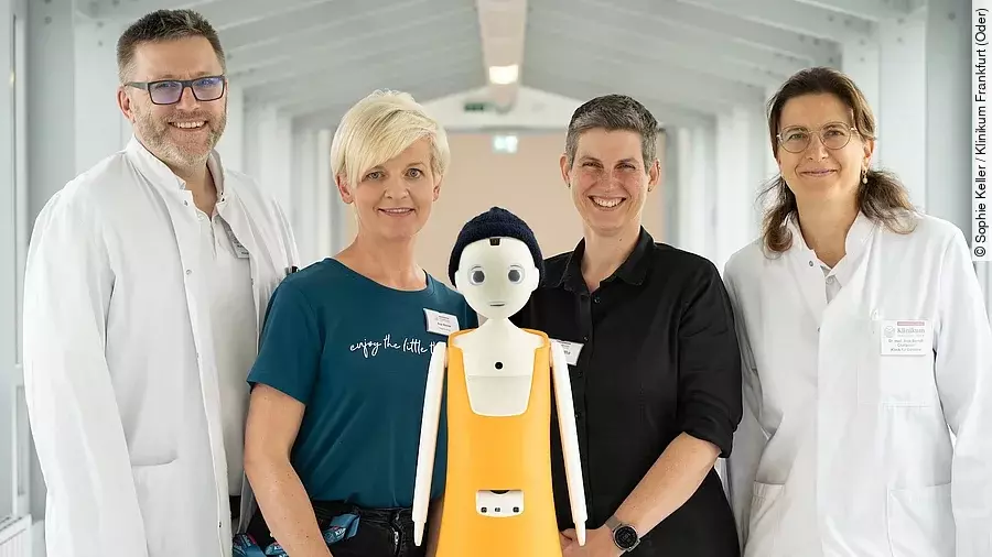 Roboter Navel am Klinikum Frankfurt (Oder)