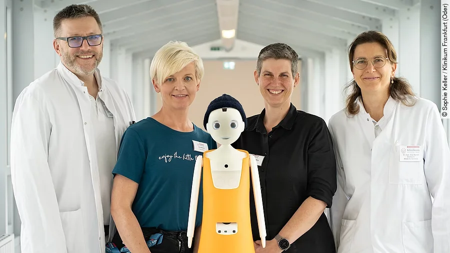 Roboter Navel am Klinikum Frankfurt (Oder) Roboter Navel am Klinikum Frankfurt (Oder)