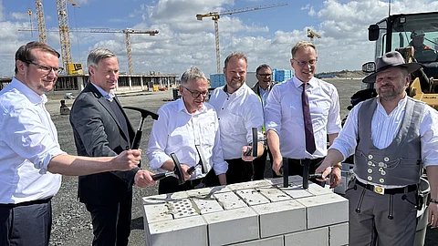 Grundsteinlegung Zentralklinik Ostfriesische Meere Grundsteinlegung Zentralklinik Ostfriesische Meere