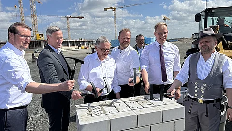 Grundsteinlegung Zentralklinik Ostfriesische Meere Grundsteinlegung Zentralklinik Ostfriesische Meere