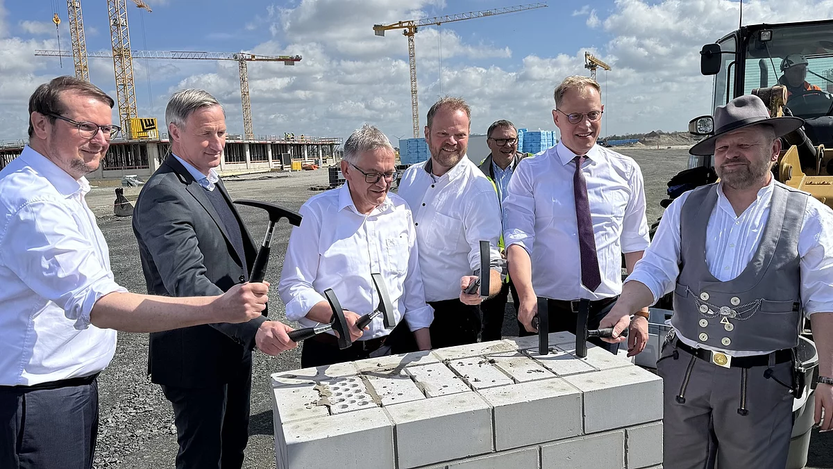 Grundsteinlegung Zentralklinik Ostfriesische Meere