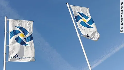 Fahnen Mühlenkreiskliniken Fahnen Mühlenkreiskliniken