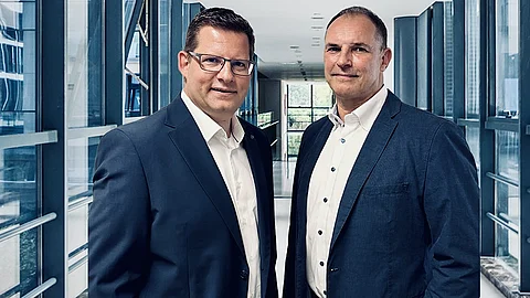 Klaas-Konrad Behrens und Carsten Riedel
