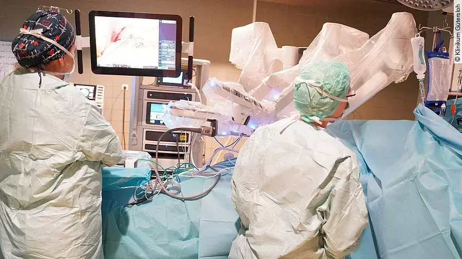 Da Vinci-Roboter Klinikum Gütersloh