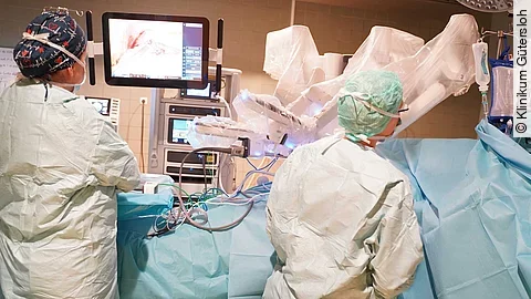 Da Vinci-Roboter Klinikum Gütersloh