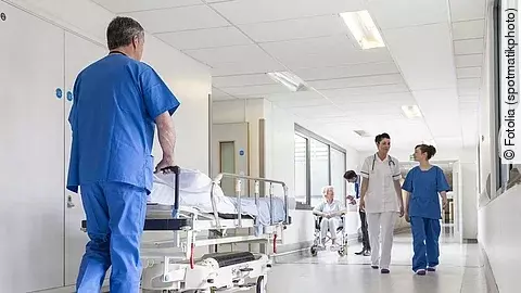 Krankenhausflur