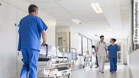 Krankenhausflur Krankenhausflur