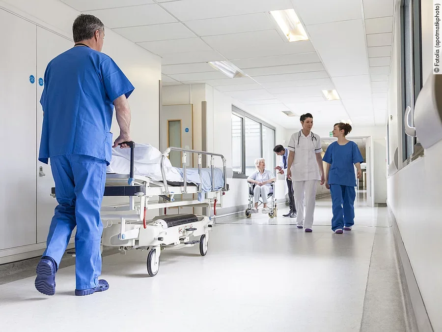 Krankenhausflur