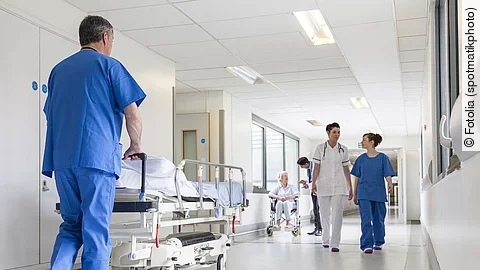 Krankenhausflur Krankenhausflur