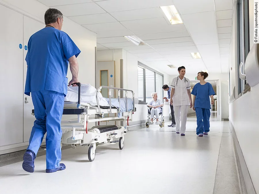 Krankenhausflur