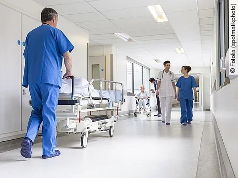 Krankenhausflur