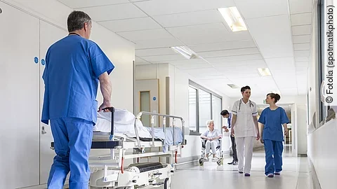 Krankenhausflur Krankenhausflur