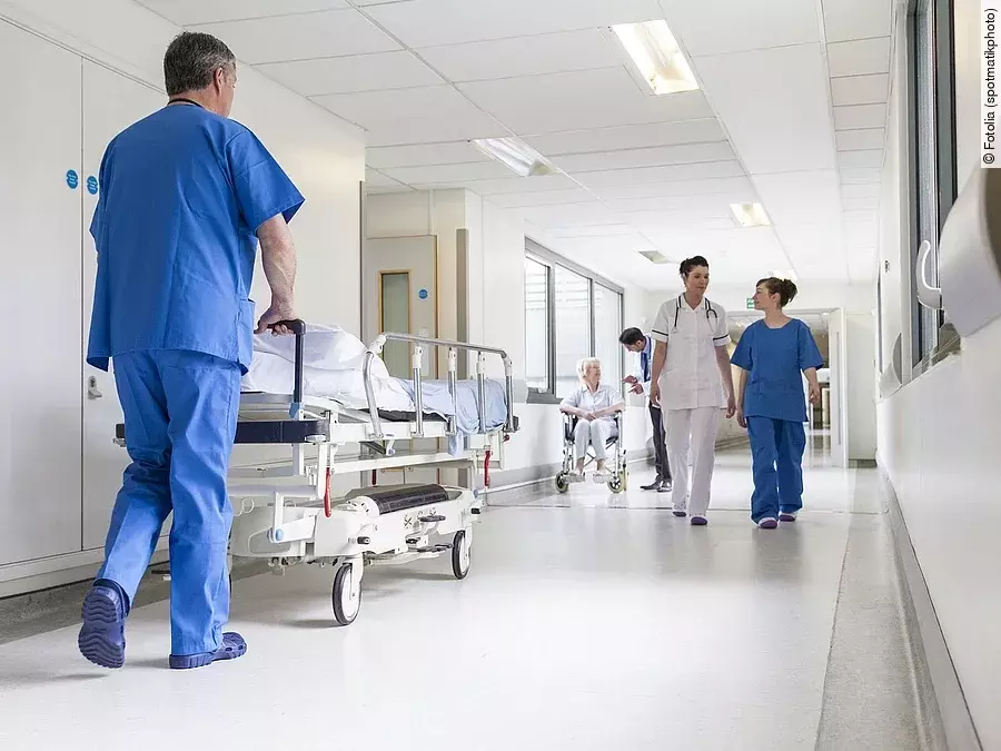 Krankenhausflur