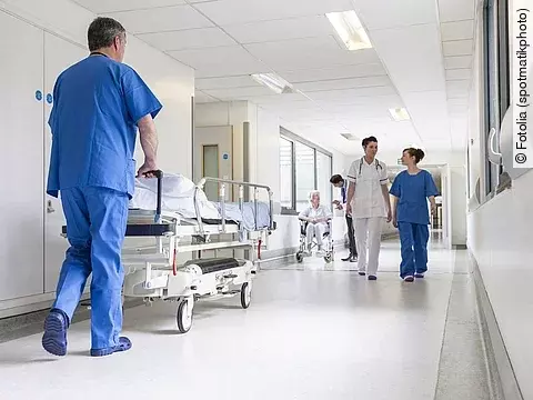 Krankenhausflur