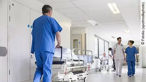 Krankenhausflur