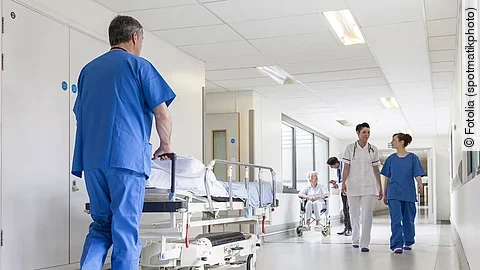 Krankenhausflur Krankenhausflur