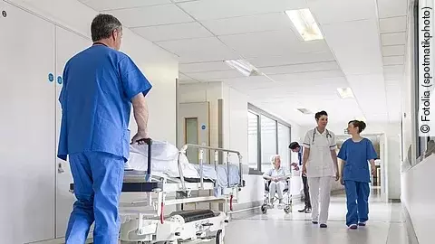 Krankenhausflur