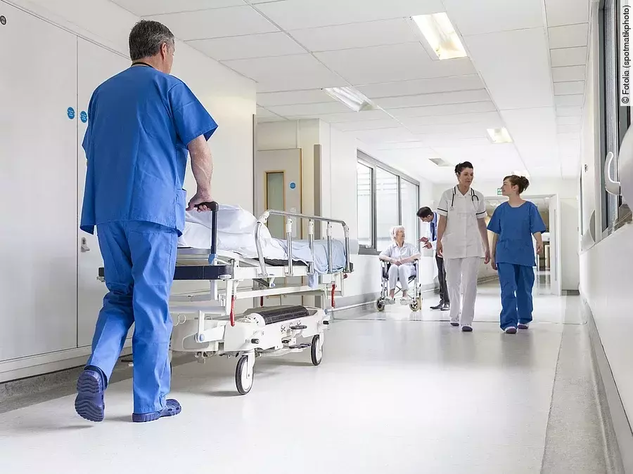 Krankenhausflur