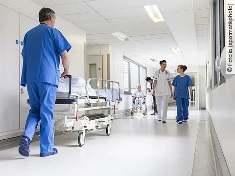 Krankenhausflur
