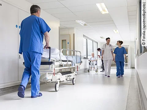 Krankenhausflur